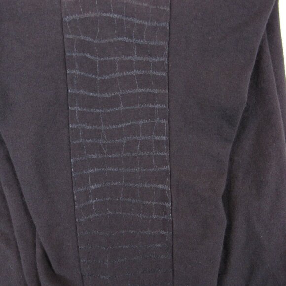 Torrid Full Length Inset Legging Women's Size 0 Stretch Black Panel Detail - Picture 7 of 9